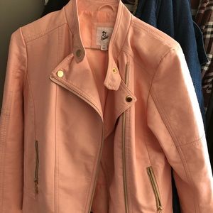 Junior Girls Leather Jacket